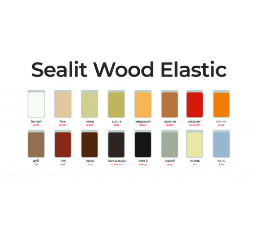Приобрести ГЕРМЕТИК - Sealit Wood Elastic для работы с деревянными материалами 5 л в Перми, Пермский край